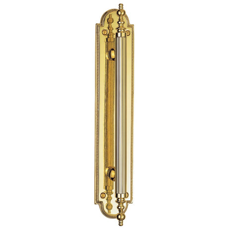CHESHAM - PULL HANDLE - POLISHED BRASS - 300MM X 55MM - EACH