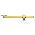 VICTORIAN - CASEMENT STAY (SCREW DOWN PATTERN) - POLISHED BRASS - 254MM - EACH