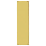 FINGER PLATE (FLAT SHEET) - POLISHED BRASS - 305MM X 76MM - EACH