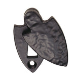 ESCUTCHEON - LOCK PROFILE SHIELD COVER FACE FIX - BLACK ANTIQUE - 58 X 31 - EACH