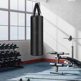 4-In-1 Hanging Punching Bag Set with Punching Gloves and Ceiling Hook