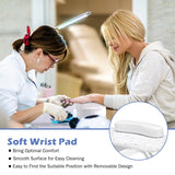 Manicure Nail Table Portable Station Desk Spa Beauty Salon Equipment 2 Color-White