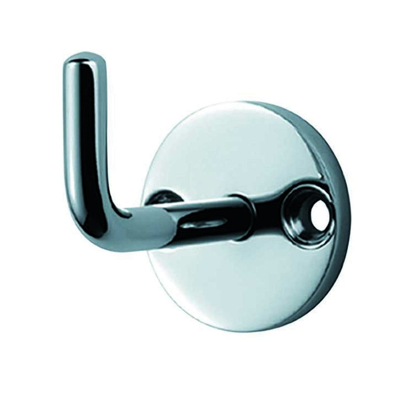 COAT HOOK - 33MM - FACE FIX_x005F
 - BRIGHT STAINLESS STEEL - EACH