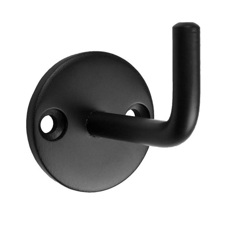 COAT HOOK - 33MM - FACE FIX_x005F
 - MATT BLACK - EACH