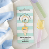 Fish and Chips Keyring