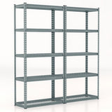 Heavy Duty Wire Storage Racks with Anti-slip Foot Pad for Warehouse Kitchen-Grey
