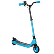 HOMCOM Electric Scooter, 120W Motor E-Scooter, Adjustable Height, Rear Brake for Ages 6+ Years - Blue