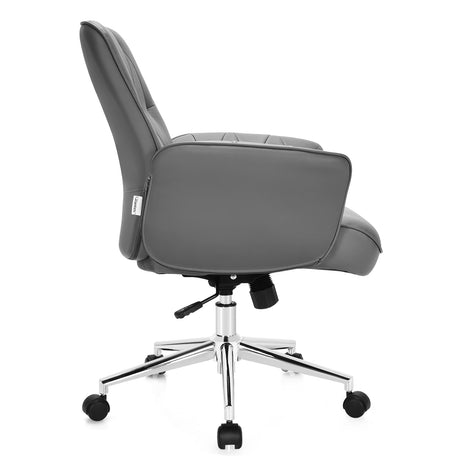 Modern Ergonomic Leisure Chair with Padded Armrests