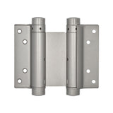 Double Action Steel Spring Hinges 102mm Grey