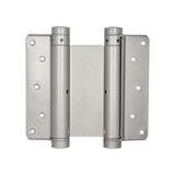Double Action Steel Spring Hinges 152mm Grey