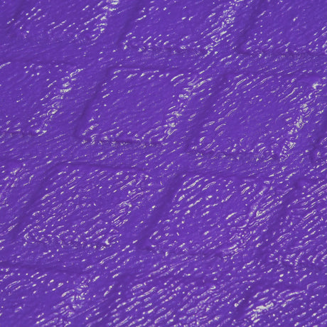 Outsunny Metal Swing Set, with Seesaw, Adjustable Height, for Ages 3+ Years, Purple