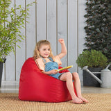 Kids Classic Bean Bag Indoor-Outdoor - Red