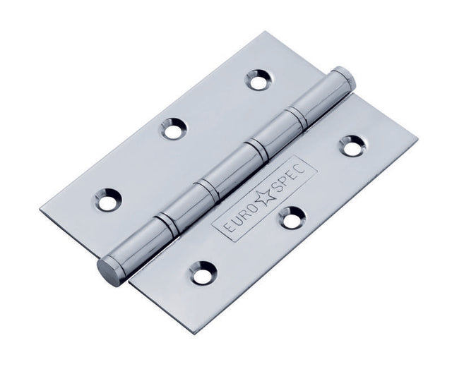 76 X 51 X 1.5MM WASHERED BUTT HINGE C/W SCREWS (PAIR)_x005F
 - BRIGHT STAINLESS STEEL - PAIR