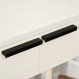 HOMCOM Dressing Table with Mirror and Stool, Vanity Makeup Desk Set with 2 Drawers, Cushioned Stool and Make-up Organiser for Bedroom and Dressing Room, 80 x 40 x 123 cm, White