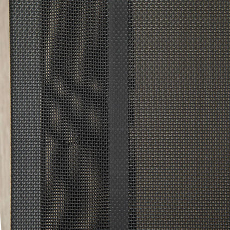 PawHut Elevated Pet Bed Cooling Raised Cot Style Bed for Large Medium Sized Dogs with Non-slip Pads Steel Frame Breathable Mesh Fabric, 110 x 75 x 20 cm - Black