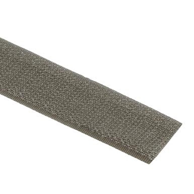 Hook 25mm x 25m roll Grey Sew-On