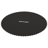 SPORTNOW Trampoline Replacement Mat with Spring Pull Tool, 42 V-Hooks, for 8ft Trampoline using 14cm Springs, Black