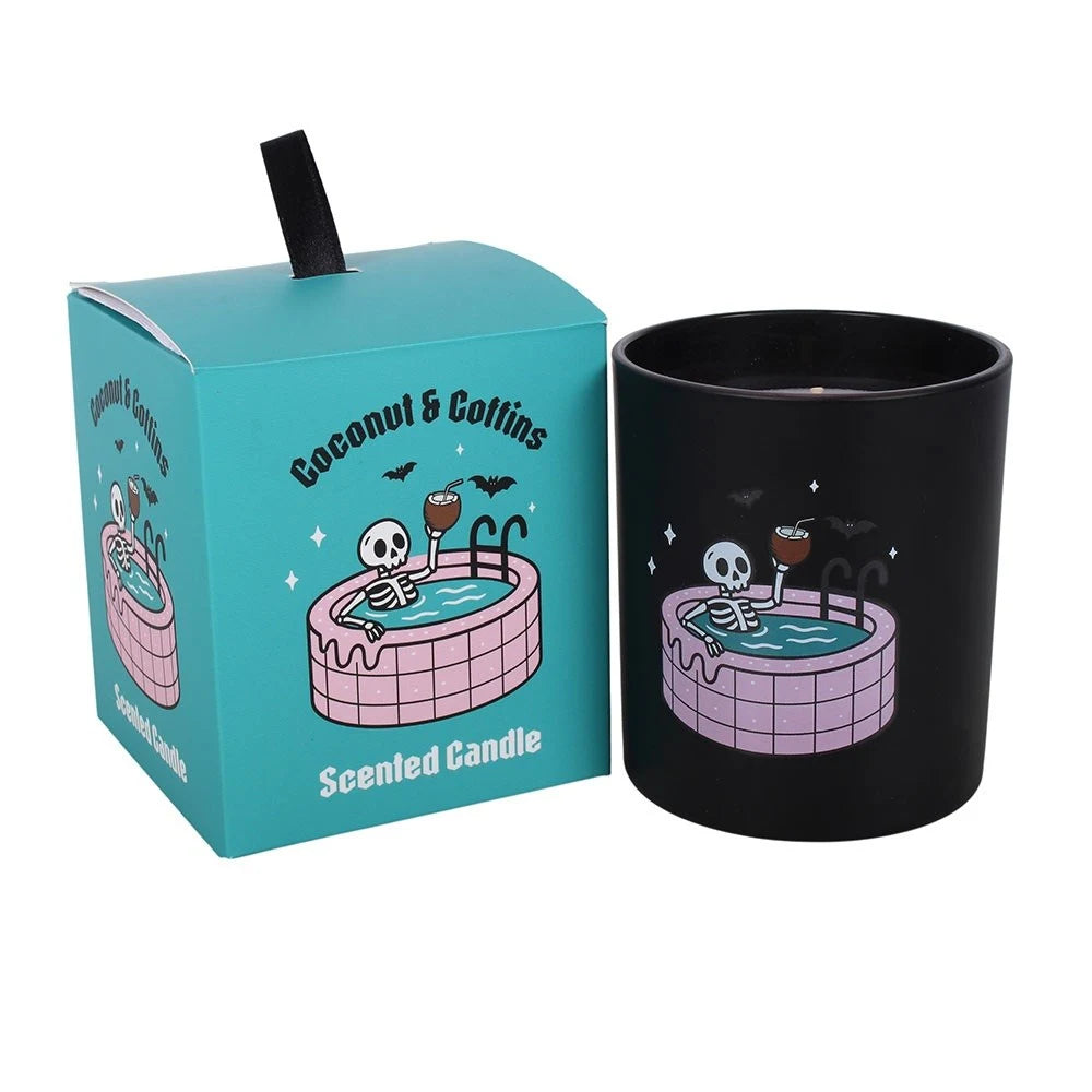 Coconut & Coffins Scented Candle