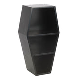 Small Black Coffin Shelf