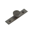 Murray Cupboard Knobs 40mm Stepped Backplate Dark Bronze