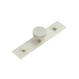 Wenlock Cupboard Knobs 30mm Stepped Backplate  Satin Nickel