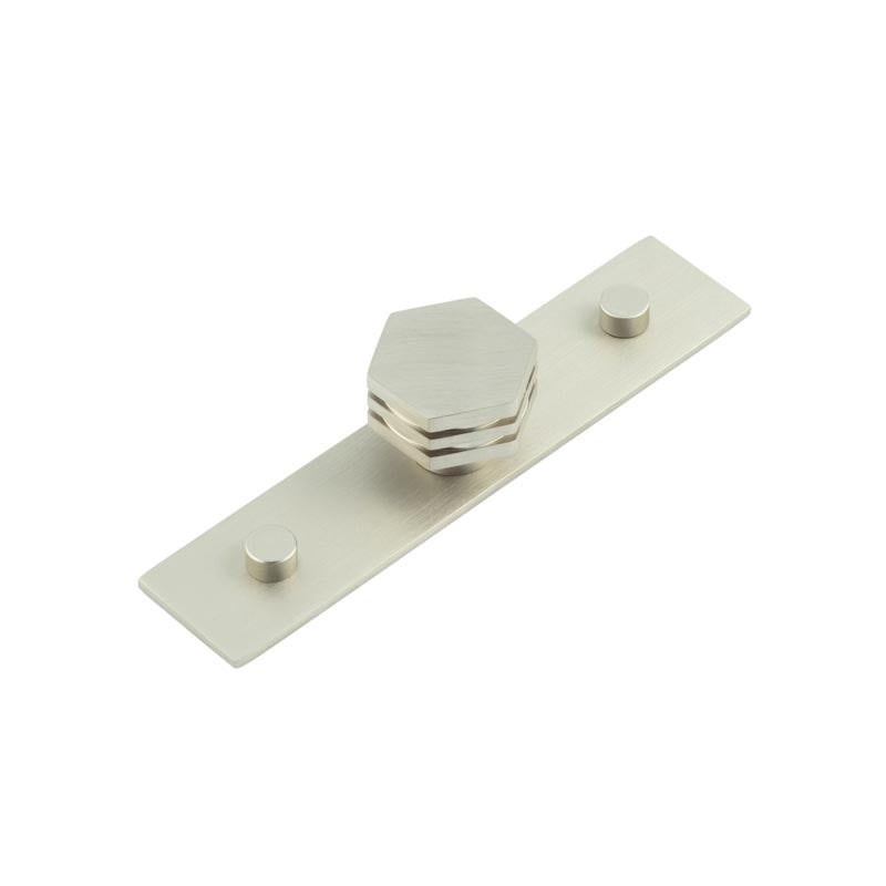 Nile Cupboard Knobs 30mm Plain Satin Nickel