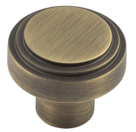 Cropley Cupboard Knobs 30mm Antique Brass