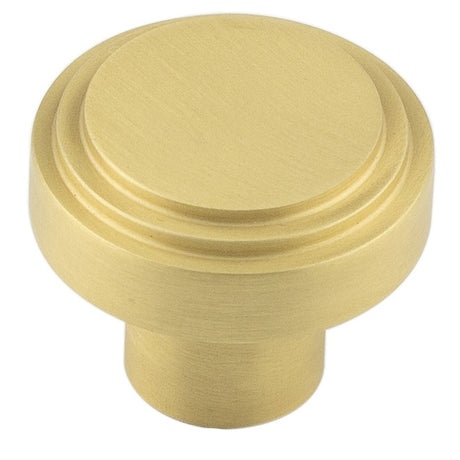 Cropley Cupboard Knobs 30mm Satin Brass