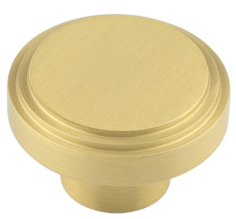 Cropley Cupboard Knobs 40mm Satin Brass