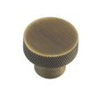 Wenlock Cupboard Knobs 30mm Antique Brass