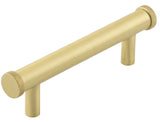 Hoxton Wenlock Cabinet Handles 96mm Ctrs Satin Brass