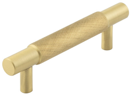 Hoxton Taplow Cabinet Handles 96mm Ctrs Satin Brass