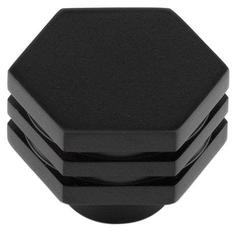 Nile Cupboard Knobs 30mm Black