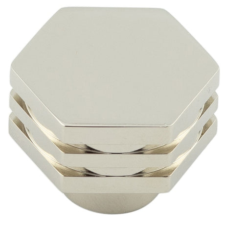 Nile Cupboard Knobs 30mm Polished Nickel