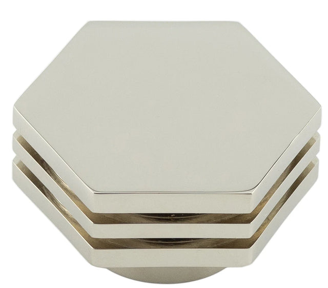 Nile Cupboard Knobs 40mm Polished Nickel