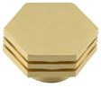 Nile Cupboard Knobs 40mm Satin Brass