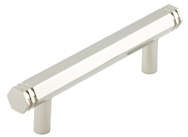 Hoxton Nile Cabinet Handles 96mm Ctrs Polished Nickel