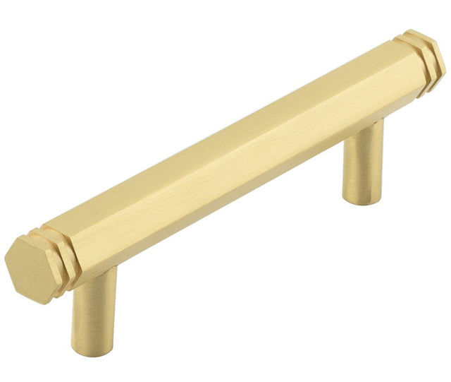 Hoxton Nile Cabinet Handles 96mm Ctrs Satin Brass