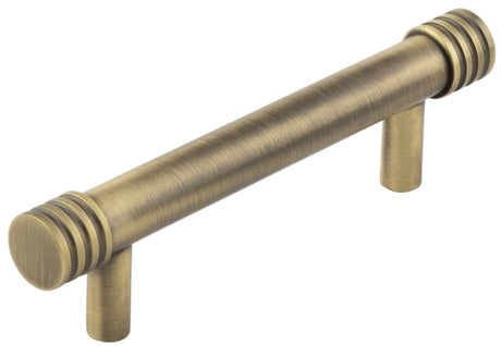 Hoxton Sturt Cabinet Handles 96mm Ctrs Antique Brass