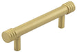 Hoxton Sturt Cabinet Handles 96mm Ctrs Satin Brass