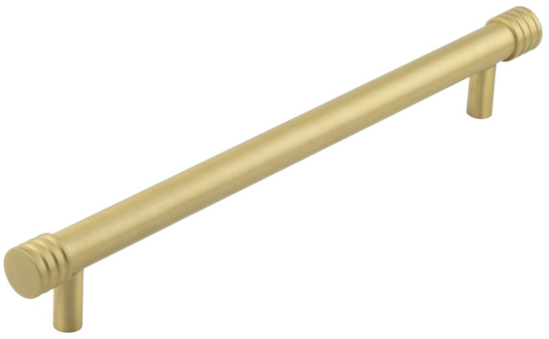 Hoxton Sturt Cabinet Handles 224mm Ctrs Satin Brass