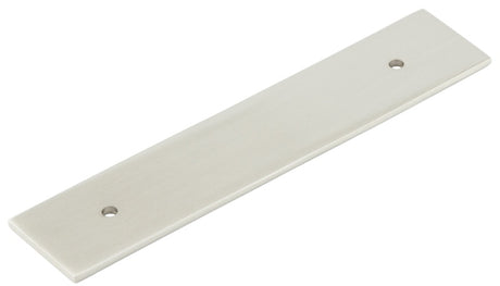 Hoxton Fanshaw Backplates for Cabinet Handles 140x30mm Satin Nickel