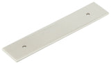 Hoxton Fanshaw Backplates for Cabinet Handles 140x30mm Satin Nickel
