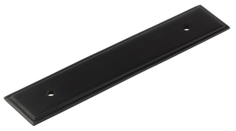 Hoxton Rushton Backplate for Cabinet Handles 140x30mm Black