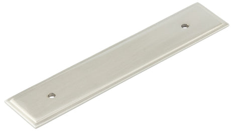 Hoxton Rushton Backplate for Cabinet Handles 140x30mm Satin Nickel