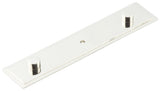 Rushton Backplate for Cupboard Knobs 140x30mm Polished Nickel