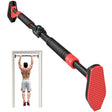 SPORTNOW Pull Up Bar Doorway No Screws, Door Frame Chin Up Bar with Level Metre, 96-130 cm (37.8"-51.2") Width Adjustable for Home Gym, Max Load 200kg