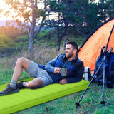 Self Inflating Camping Sleeping Mat with 2-in-1 Pump Sack for Hiking-Green