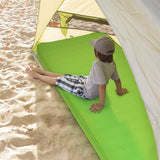 Self Inflating Camping Sleeping Mat with 2-in-1 Pump Sack for Hiking-Green
