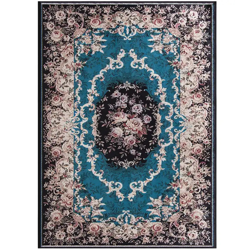 Area Rug with Non-Shedding Surface and Anti-slip Bottom-S